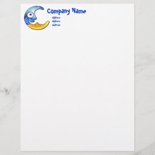 Lámina Crazy Moon Letterhead