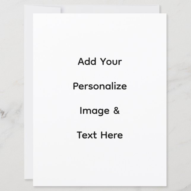 Lámina crea tu propio texto personalizado (Anverso)