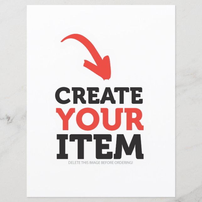 Lámina CREATE-TU-Personalizado DIY sube tu diseño (Anverso)