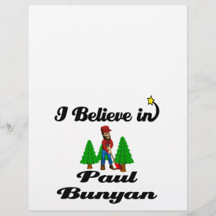 Lámina creo en paul bunyan