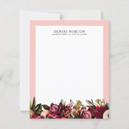 Lámina Crisantemo romántico en rosa gossamer