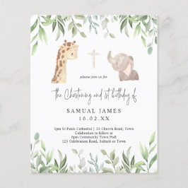 Lámina Cristalización de la selva verde y dorada y primer