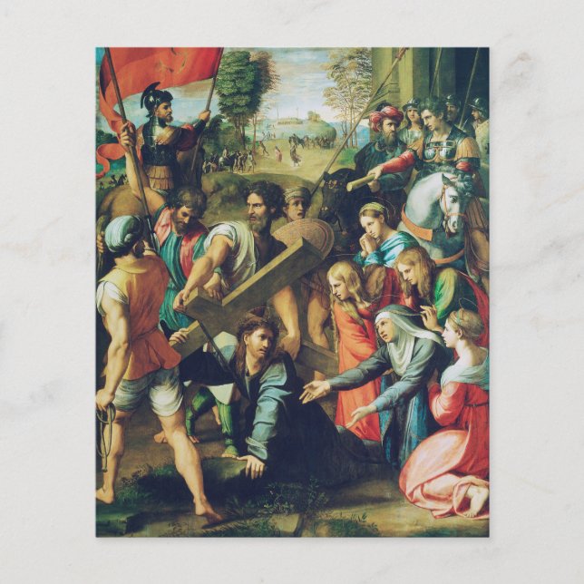 Lámina Cristo cayendo en el camino al calvario (Anverso)