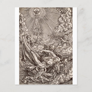 Lámina Cristo nacido en el cielo por los ángeles