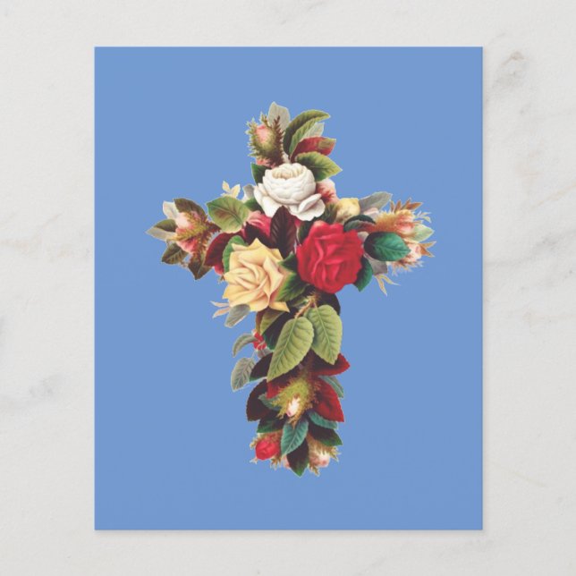 Lámina Cruz de Rosas (Anverso)