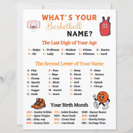 Lámina ¿Cuál es el nombre del partido de baloncesto?