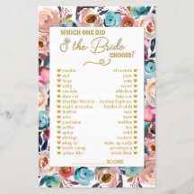 ¿Cuál fue la elección de la novia para los juegos