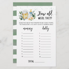 Lámina ¿Cuántos años tenían los juegos de ecologización q