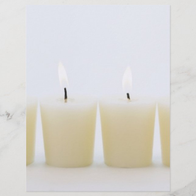 Lámina cuatro velas (Anverso)