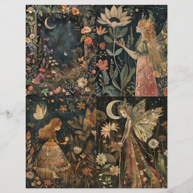 Lámina Cubierta de diario basura Fe de bosques (Anverso)