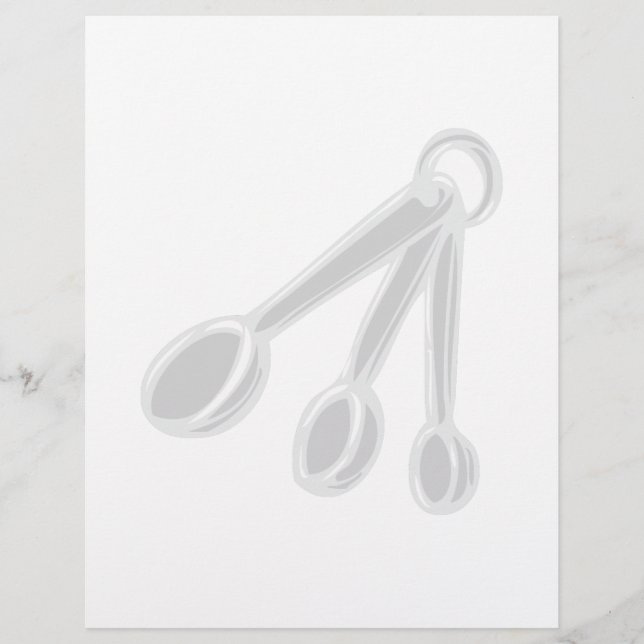 Lámina Cucharas de medición (Anverso)
