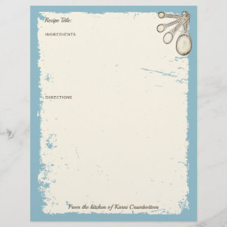 Lámina Cucharas de medición panadería panadería receta pe