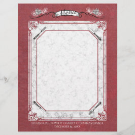 Lámina Cuchillo de horquilla Navidades de pino de vacacio