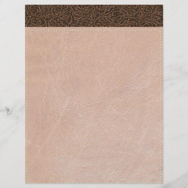 Lámina Cuero con herramientas (Anverso)