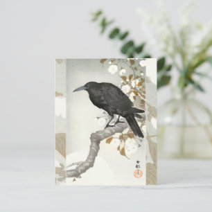 Lámina Cuervo Cuervo Japonés Koson Pájaro