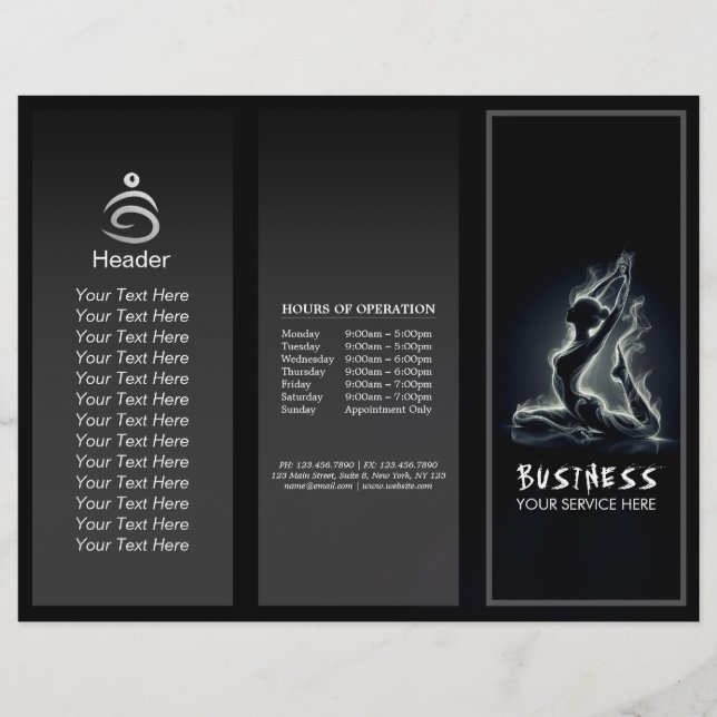 Lámina Curador de Reiki de yoga, una pierna de paloma (Anverso)