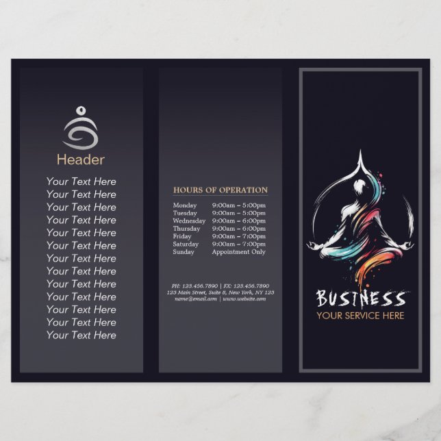 Lámina Curso de broche de broche de Lotus Pose (Anverso)