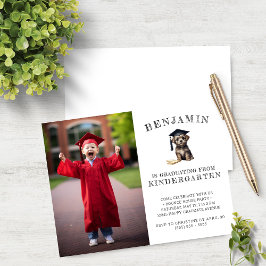 Lámina Curso de invitaciones para estudiantes de jardín d