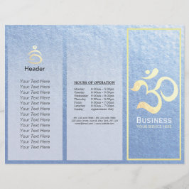 Lámina Curso de Meditación de Yoga Studio Instructor OM R