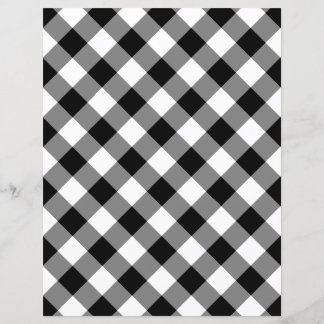 Lámina Custom Color Buffalo Check Gingham Scrapbook Paper