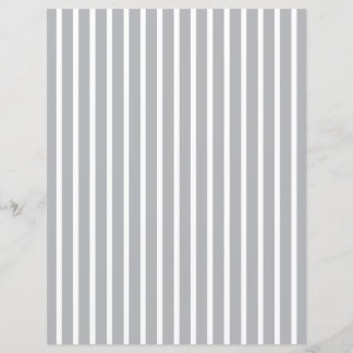 Lámina Custom Color with White Pinstripe Scrapbook Paper