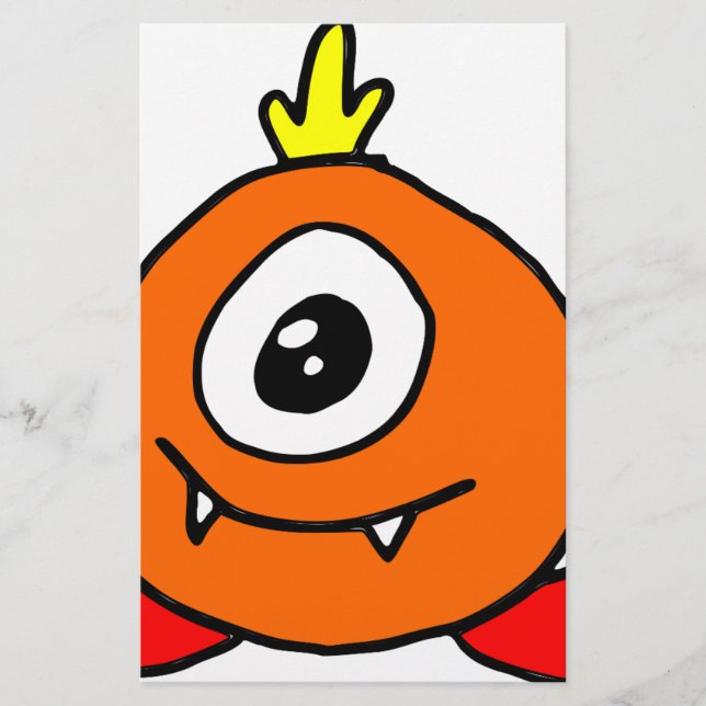 Lámina Cute Alien (Anverso)
