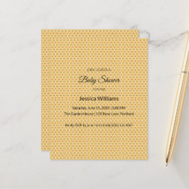 Lámina Cute Boho Baby Shower Género neutro, Personalizabl