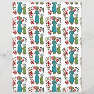 Lámina Cute el día de la madre: Papel de cuadernillo de r