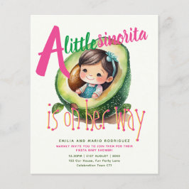 Lámina Cute Fiesta Chica Baby Shower Sinorita PRESUPUESTO