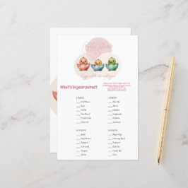 Lámina Cute Kawaii Egg Birds Pastel juego de bolso de col