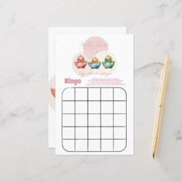 Lámina Cute Kawaii Huevo Aves Pastel Juego de Colores