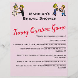 Lámina Cute Pareja ✨ juego divertido de ducha de novia