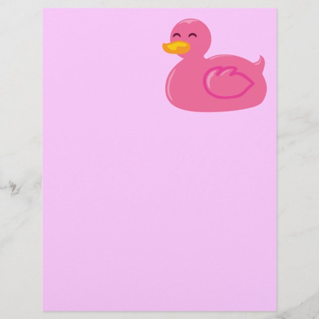 Lámina Cute Rubberducky (Anverso)