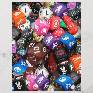 Lámina d20 dados