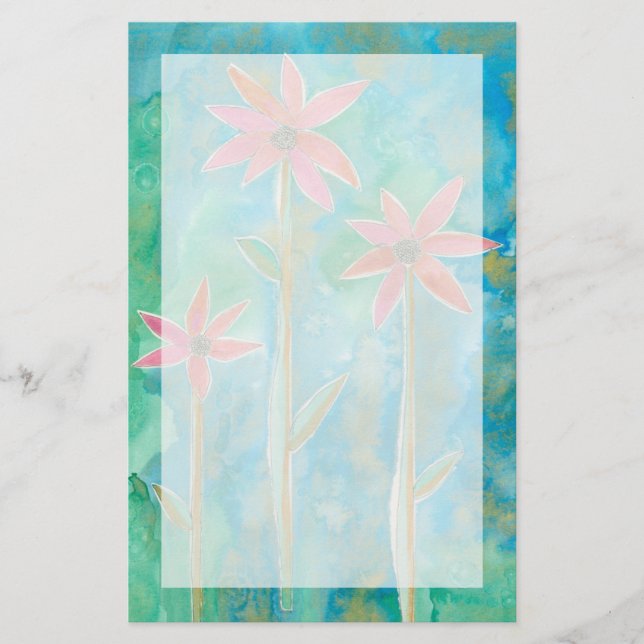 Lámina Dainty Daisies III (Anverso)