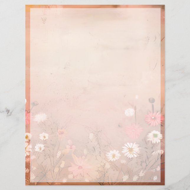 Lámina Daisies vintage (Anverso)