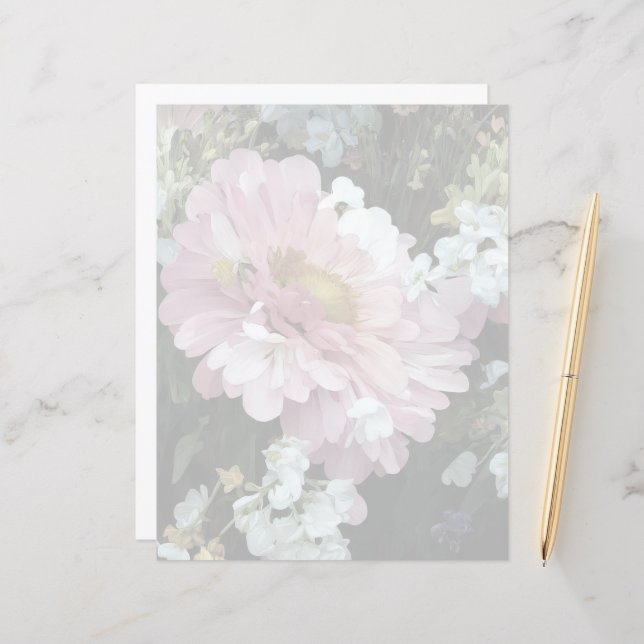 Lámina Daisy en rosa (Anverso/Reverso In Situ)