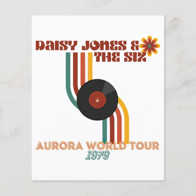 Lámina Daisy Jones y The Six  (Anverso)