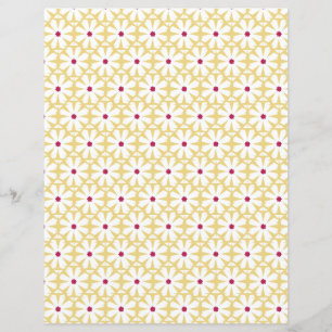 Lámina Daisy Scrapbooking Paper