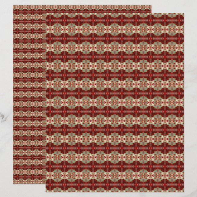 Lámina Daley Scrapbook Paper I (Anverso / Reverso)