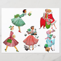 Damas de época de 1950