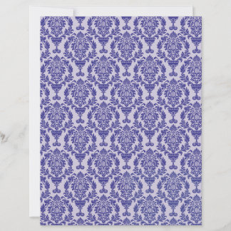 Lámina Damask Pattern Paper for crafting