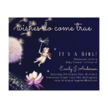 Dandelion Fairy Wire True Baby Shower