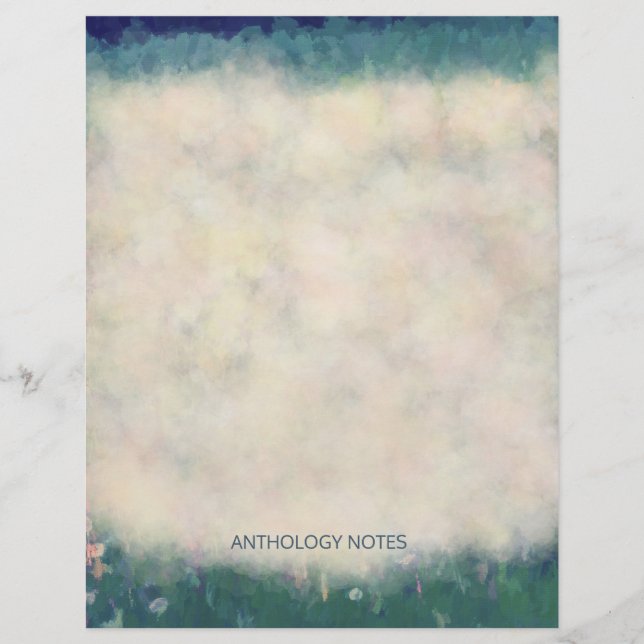 Lámina Dandelion Field of Wishes Pintura Botánica (Anverso)