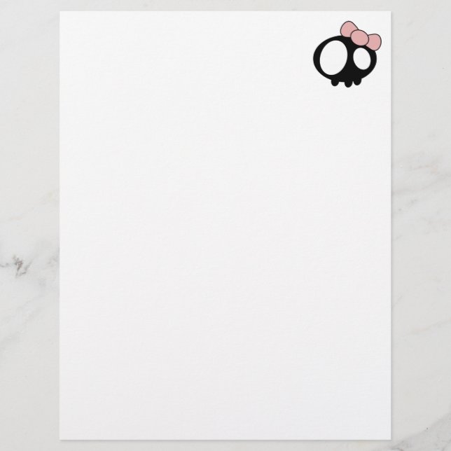 Lámina Dark Lady Letterhead (Anverso)