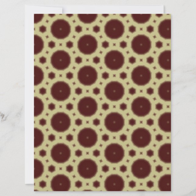 Lámina Dark Red design scrapbooking paper (Anverso)
