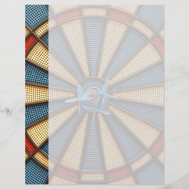 Lámina Dartboard Bullseye (Anverso)