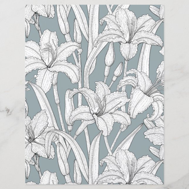 Lámina Daylilies (Anverso)