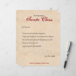 Lámina De La Oficina De La Santa Carta Personalizada