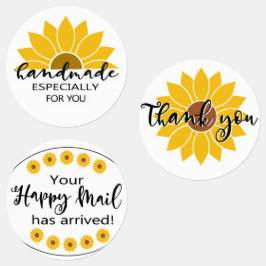 Lámina de pegatinas de girasoles para ti